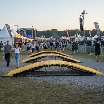 Кабельные мосты на улице — защита линий и безопасность гостей