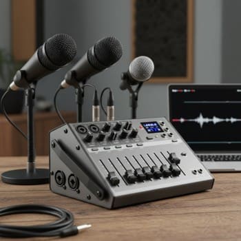 Компактный пульт для подкаста и речевых форматов