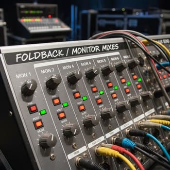 Шины AUX для независимых сценических миксов