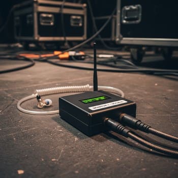 Ушной мониторинг: приёмник музыканта на сцене