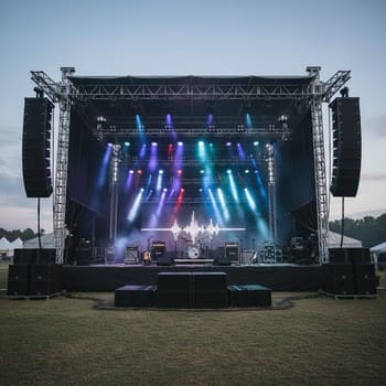 Живой сет: фронт и сцена, готовые к выступлению