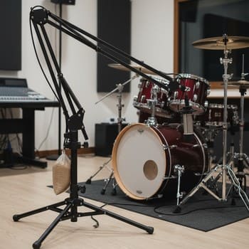 Микрофонная стойка со стрелой — точное позиционирование капсюля