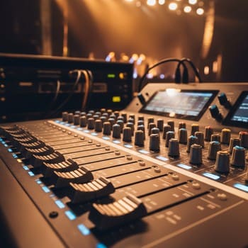 Микшерный пульт и фейдеры — точная настройка звучания под площадку