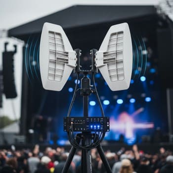 Пара направленных антенн для устойчивого приёма