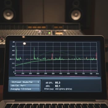 RTA-анализатор: спектр и уровни