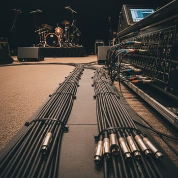 Балансная XLR-разводка от сцены к пульту — аккуратные трассы